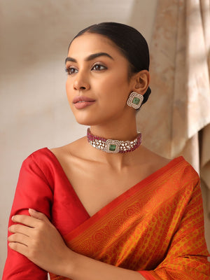 Ishra Mossonite Choker