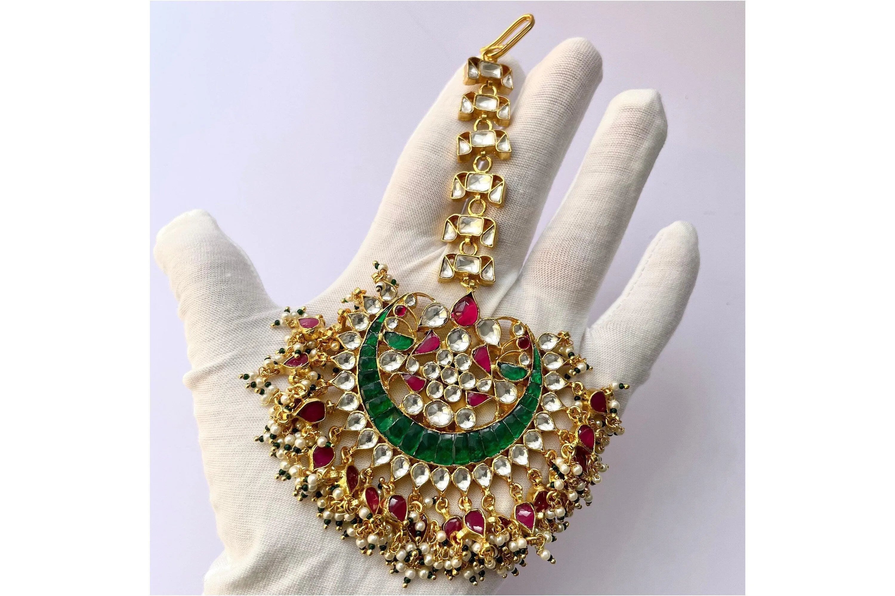 Fine Kundan MaangTikka