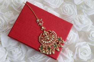 Fine Kundan MaangTikka | Maangtikka | Indian Jewelry | Pakistani Jewelry | Indian Forehead Jewelry | Tikka | Punjabi Jewelry |
