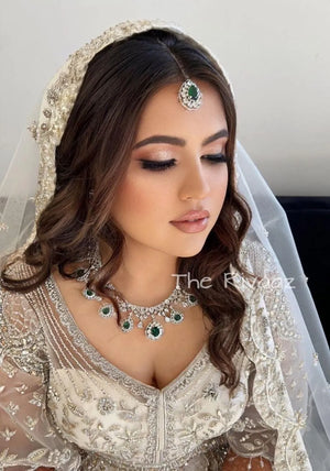 5 Piece CZ Diamond Necklace Set