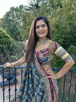 Anvi Navratan Kundan Necklace