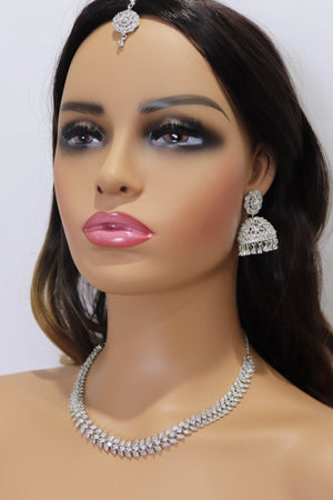 April White Diamond Necklace