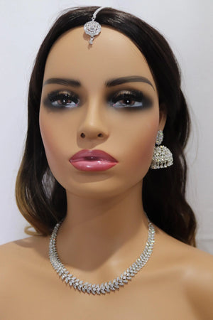 April White Diamond Necklace