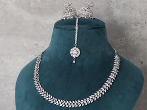 April White Diamond Necklace