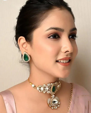 Arza Antique Gold Victorian Choker