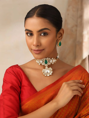 Arza Antique Gold Victorian Choker