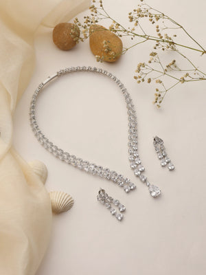 Casy Collar CZ Diamond Necklace