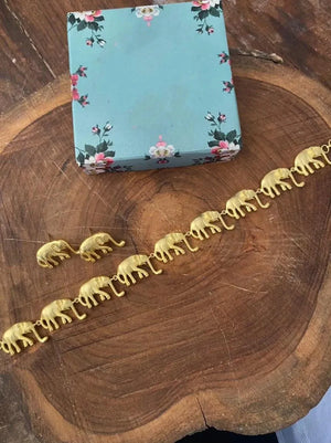 Elephant Gold Necklace