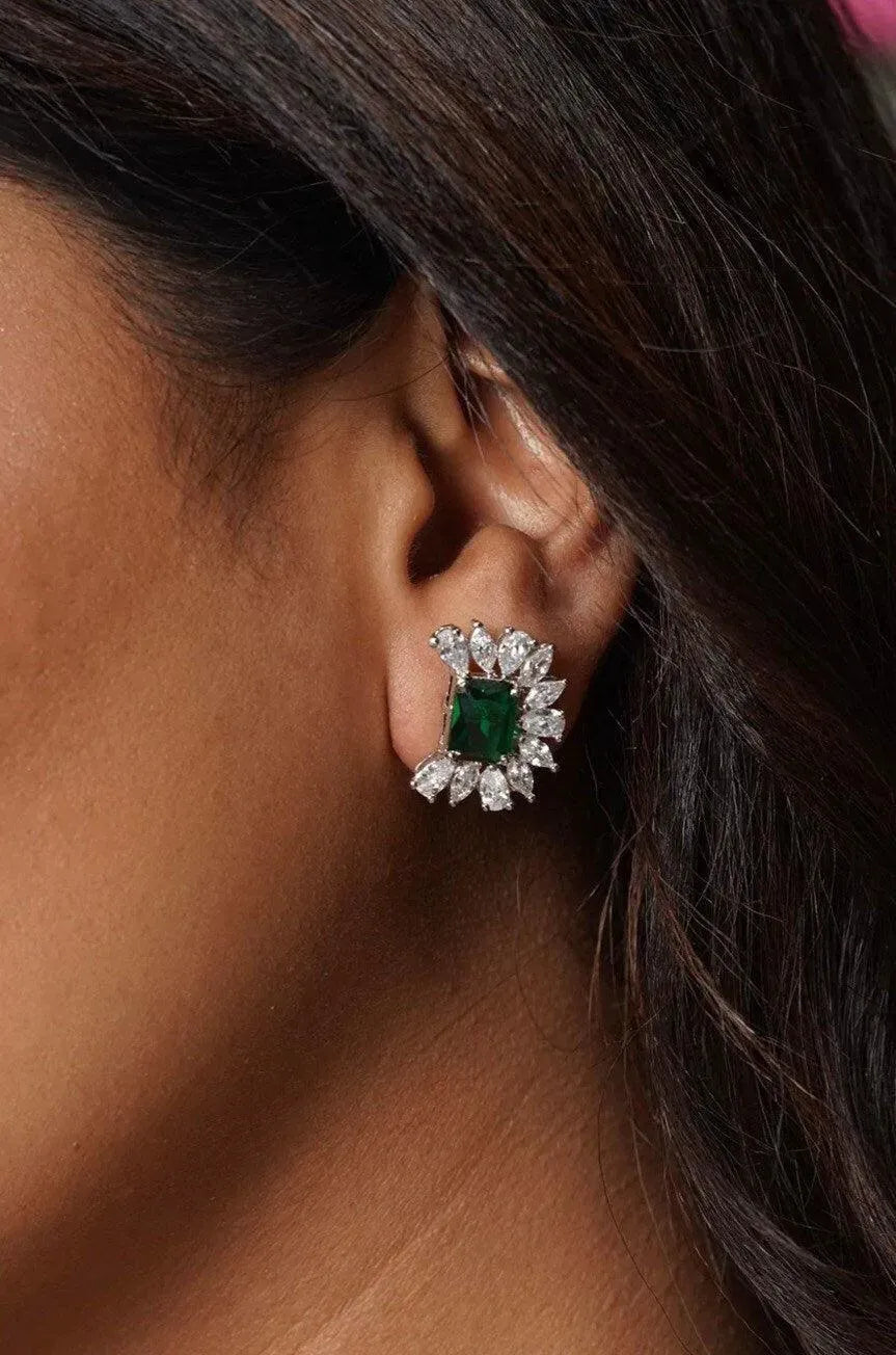 Emerald Diamond CZ Choker