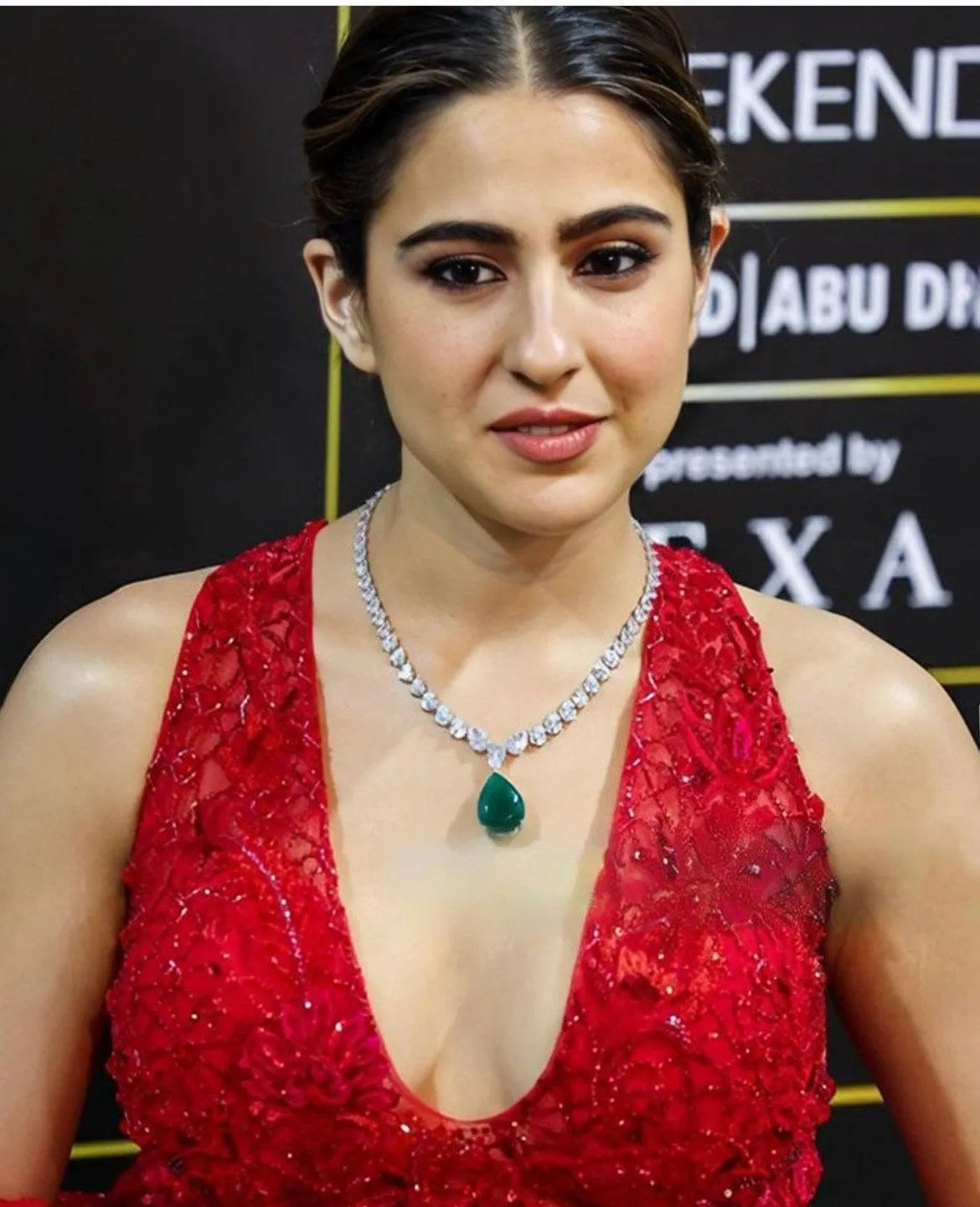 Emerald Doublet Pendant CZ Necklace