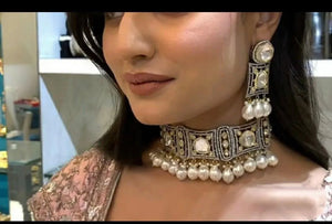 Fine Pearl Kundan Choker