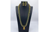 Green Long Kemp Necklace Set