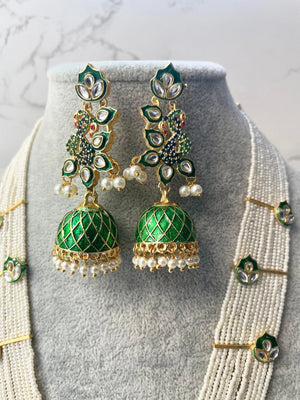 Green Peacock Set