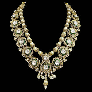 Jodha Long Kundan Set