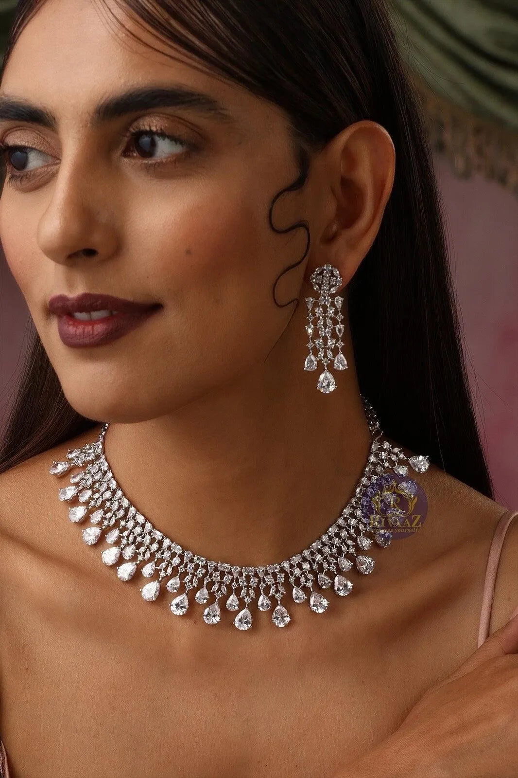 June CZ Necklace Set