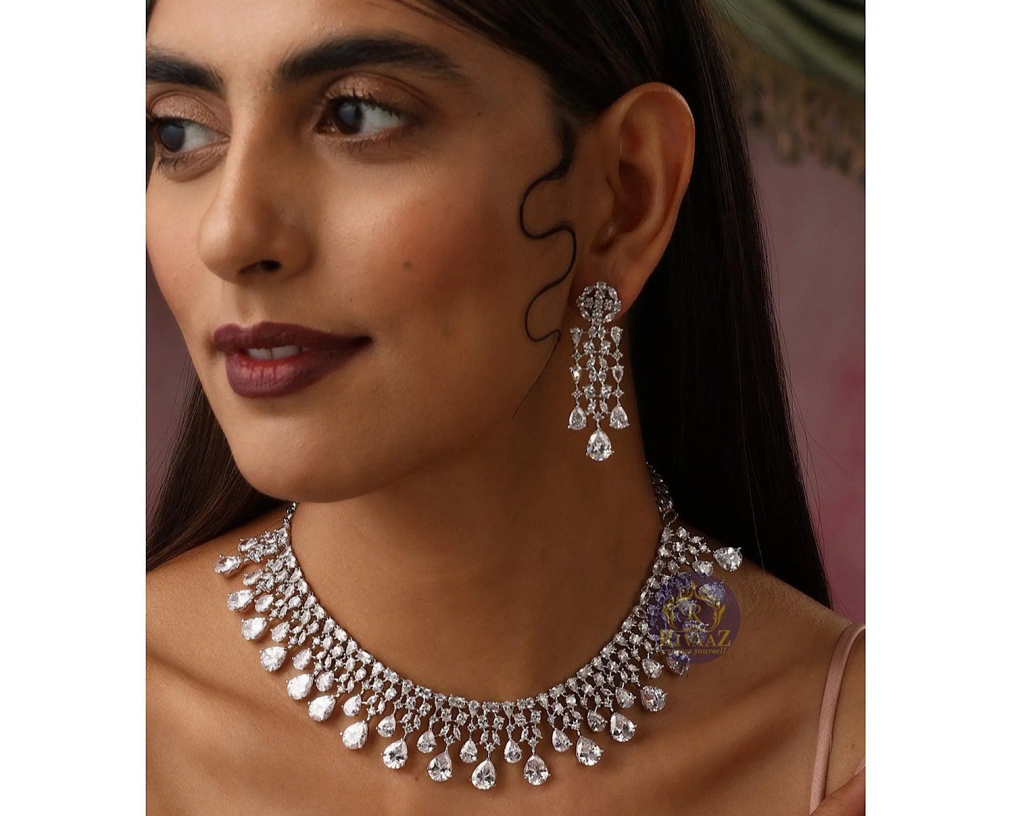 June CZ Necklace Set