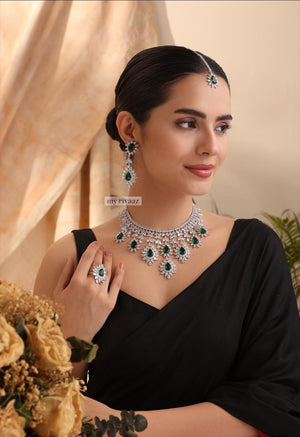 Kate Silver Necklace Set 5 piece