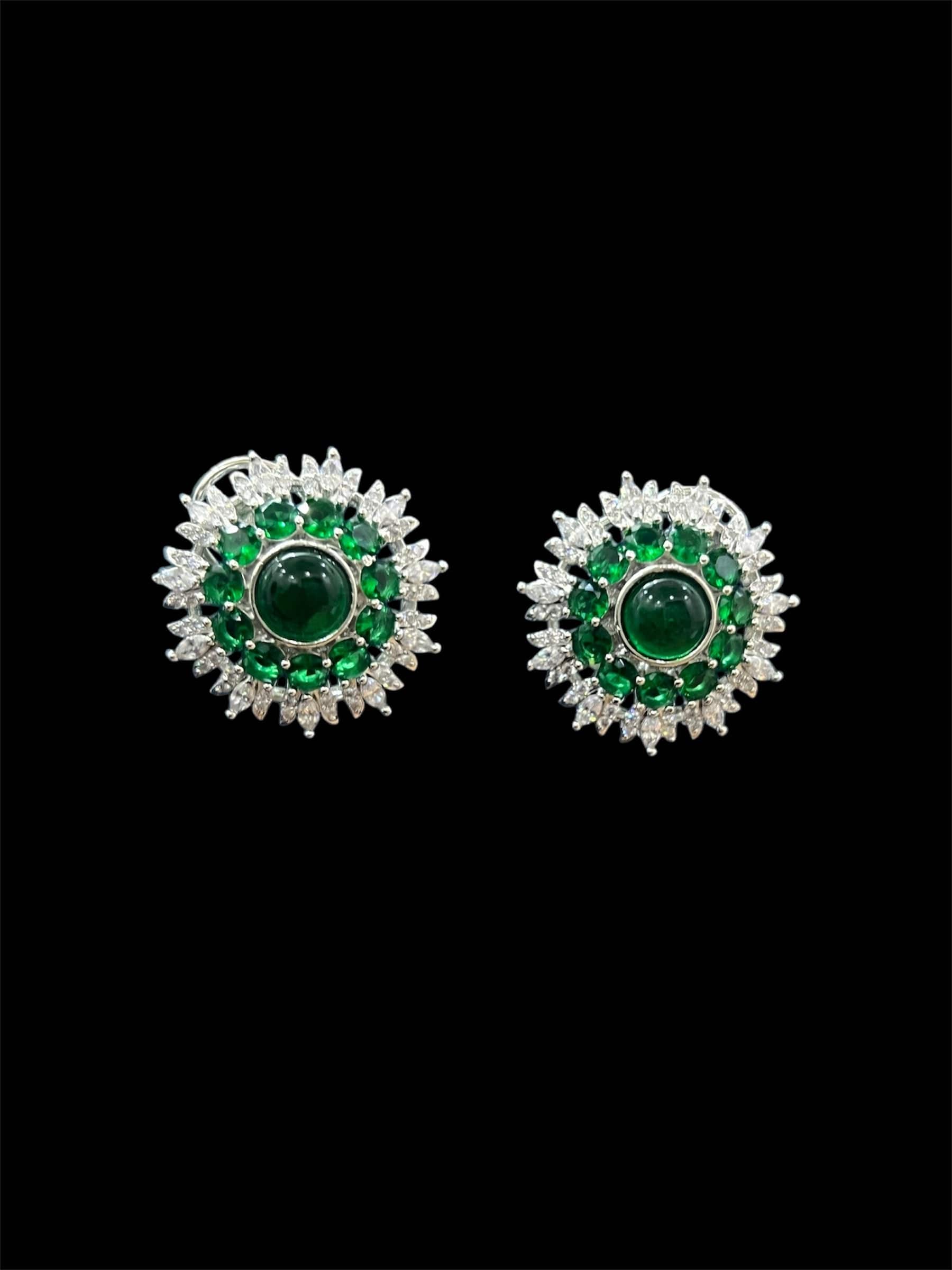 Malaika Inspired Emerald  Doublet Choker