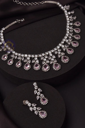May Pink Diamond Necklace