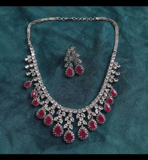 May Ruby Diamond Necklace