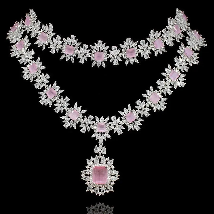 Misha Pink Diamond Set