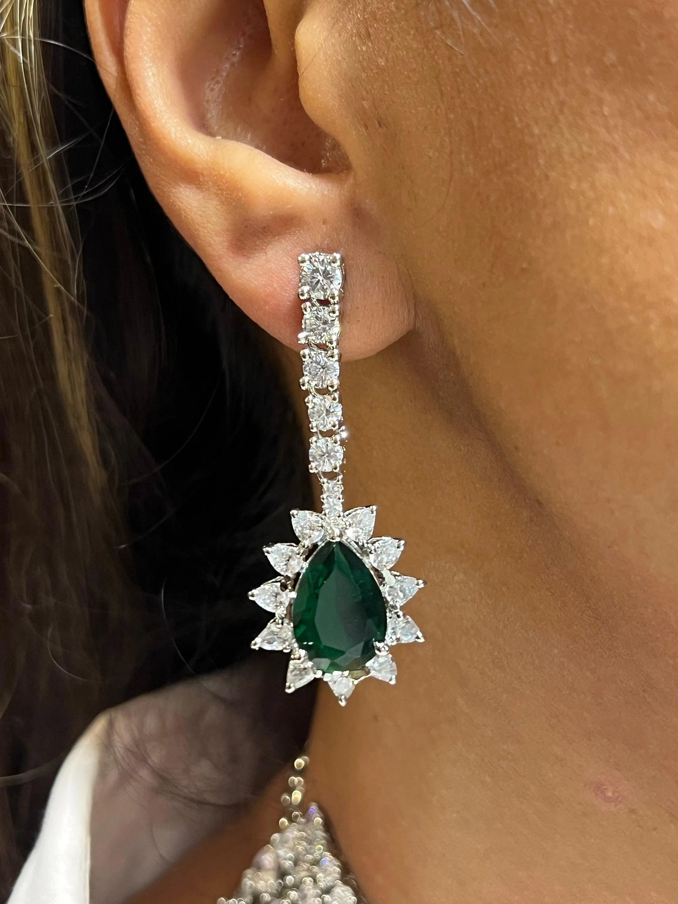 Multilayer CZ Necklace