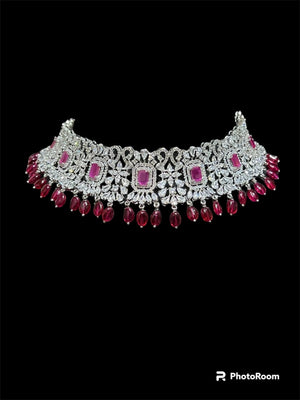 Pari Ruby Diamond Choker