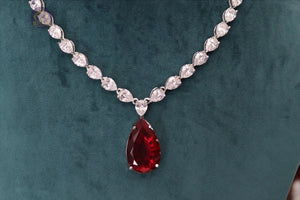 Ruby Doublet Pendant