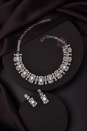 Sana CZ Diamond Choker Necklace