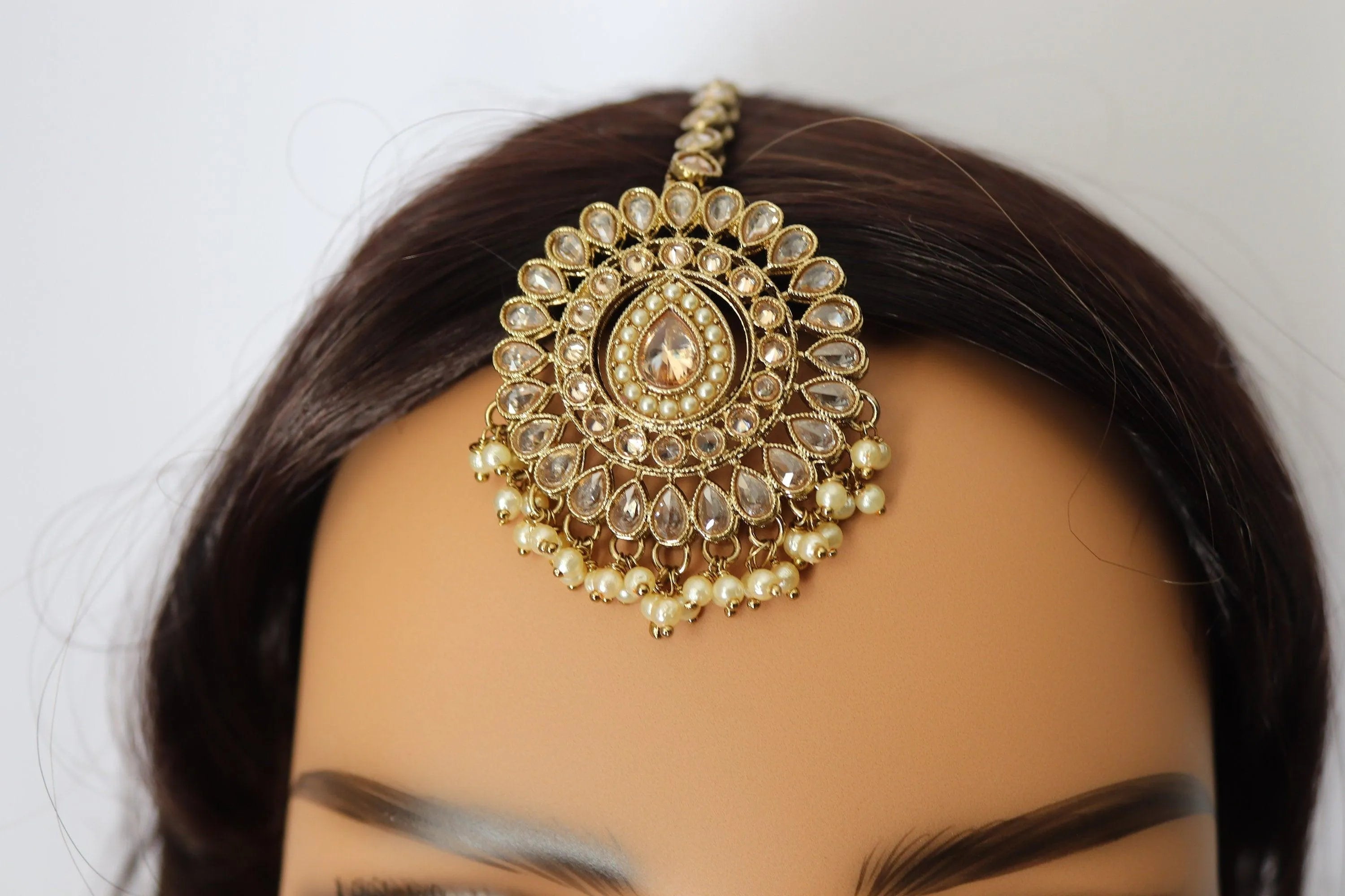Simi Gold Polki Necklace