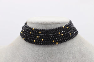 Tara Black Choker
