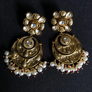 GlambyRivaaz Necklaces Two Way Both Side Fine Kundan Long Necklace