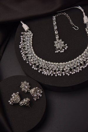 Zoe Silver Polki Set