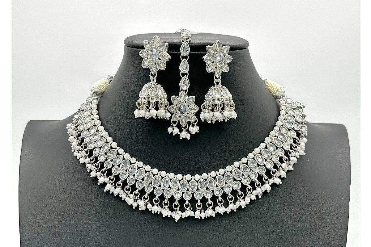 Zoe Silver Polki Set