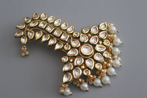 Kalgi Kundan Gold Men Kalangi