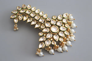 Kalgi Kundan Gold Men Kalangi