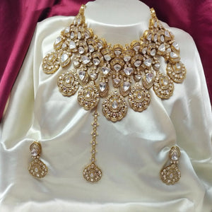Rania Gold Real Kundan Set