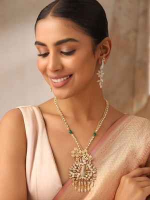 Royal Plumage Peacock Necklace Set