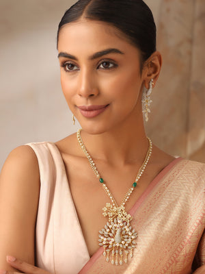 Royal Plumage Peacock Necklace Set