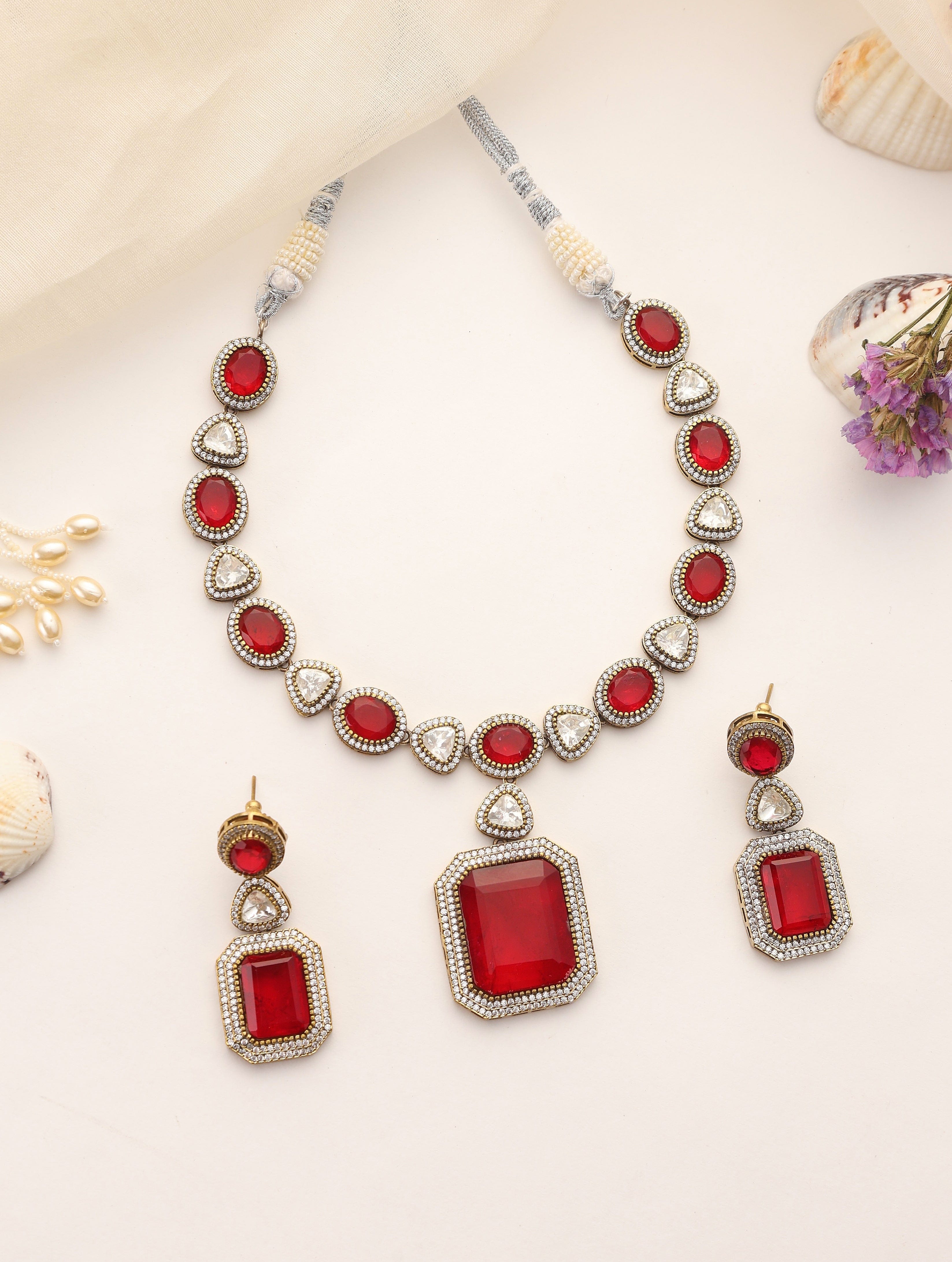 Ruby Radiance Regal Set