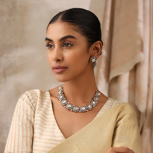 Saisha Kundan Statement Necklace Set