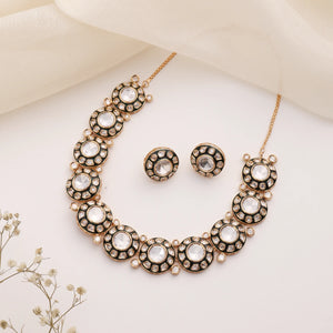 Saisha Kundan Statement Necklace Set
