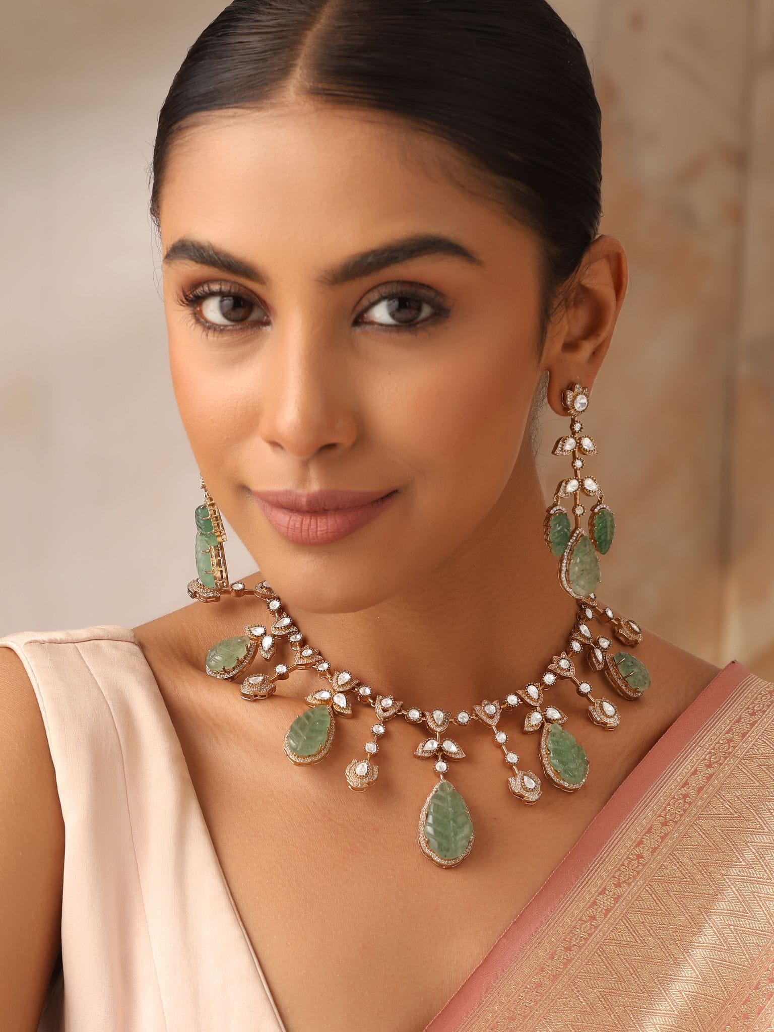 Shaz Carved Mint Set