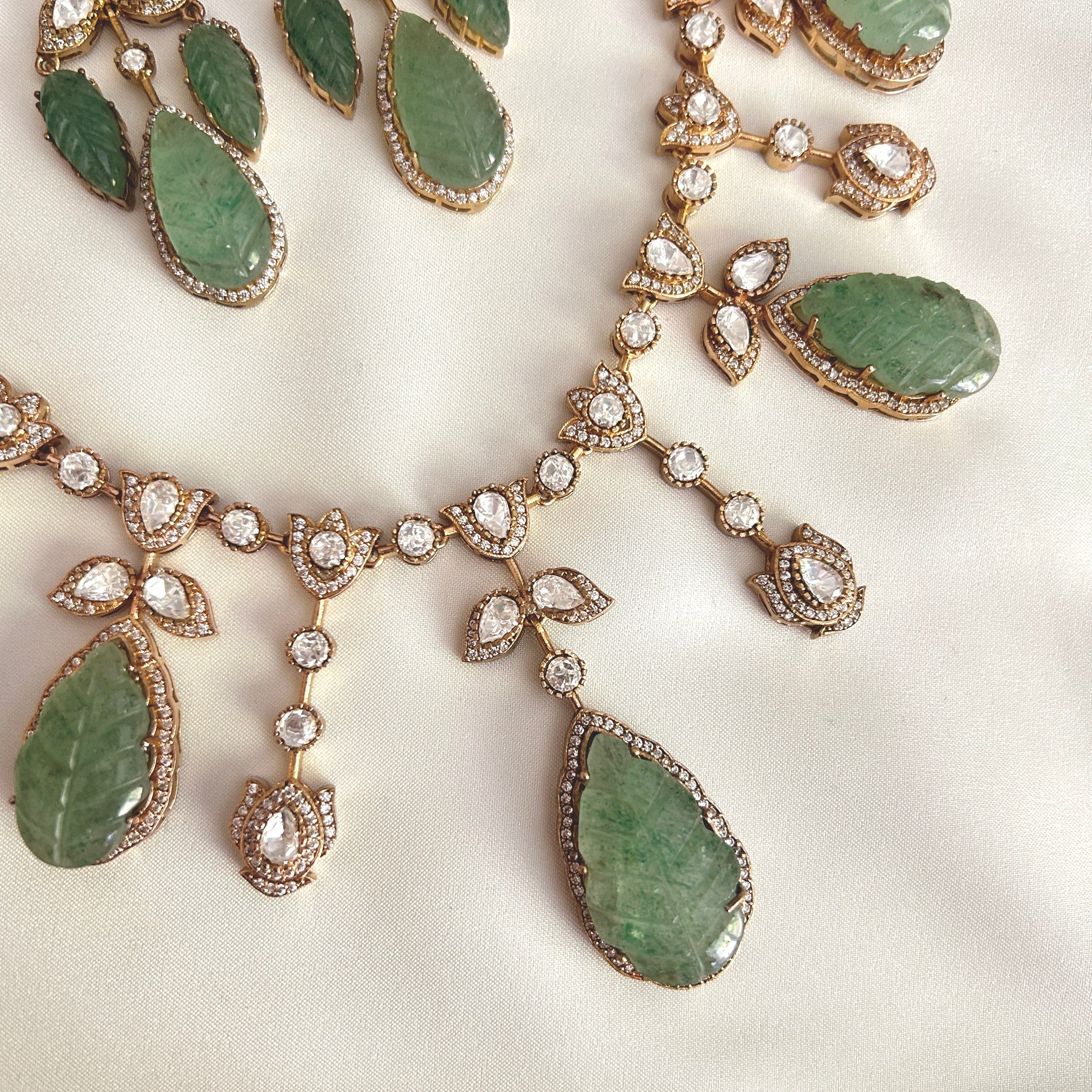 Shaz Carved Mint Set