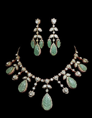 Shaz Carved Mint Set