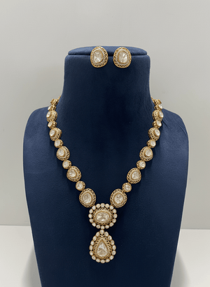 Uncut Polki Gold Long Set